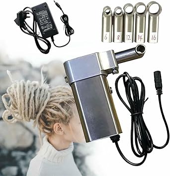 Portable Dreadlocks Maker,Machine for Dreadlocks Electric Dreadlock Machine Kit Portable Dreadlocks Machine Dreadlock Maker Machine Quick,14mm