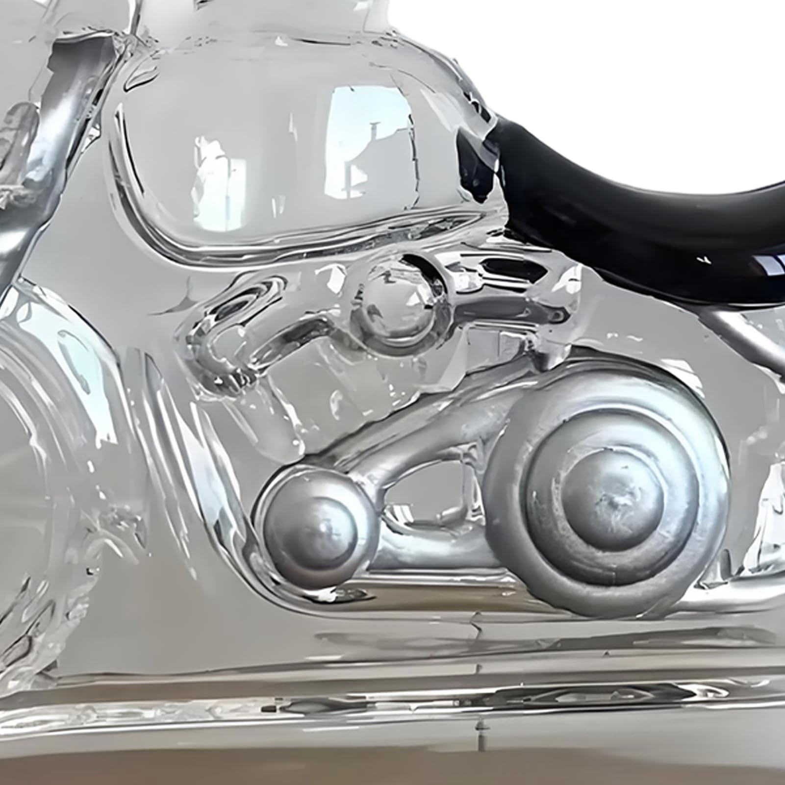 Butelka na whiskey w kształcie motocykla | Szklana karafka z motywem motocykla - karafka do wina - na urodziny, dla taty, mężczyzn, kobiet, dorosłych, alkohol, koktajl, Boże Narodzenie
