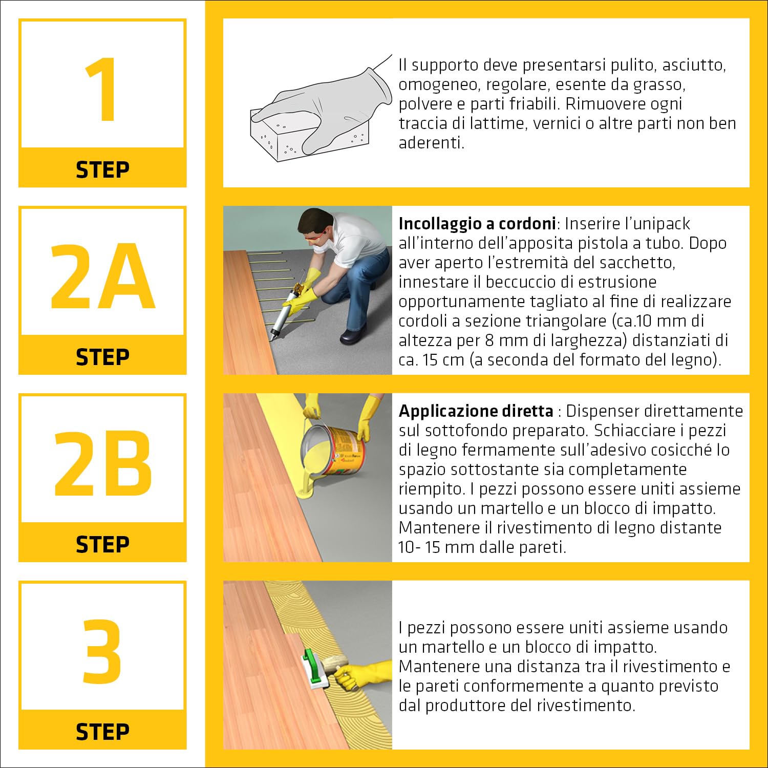 SIKA - Colla per parquet - Sikabond 52 Parquet, Marrone - Formato pratico per piccole riparazioni o rifiniture - Massima tenuta su ogni tipo di massetto e legno - 600ml