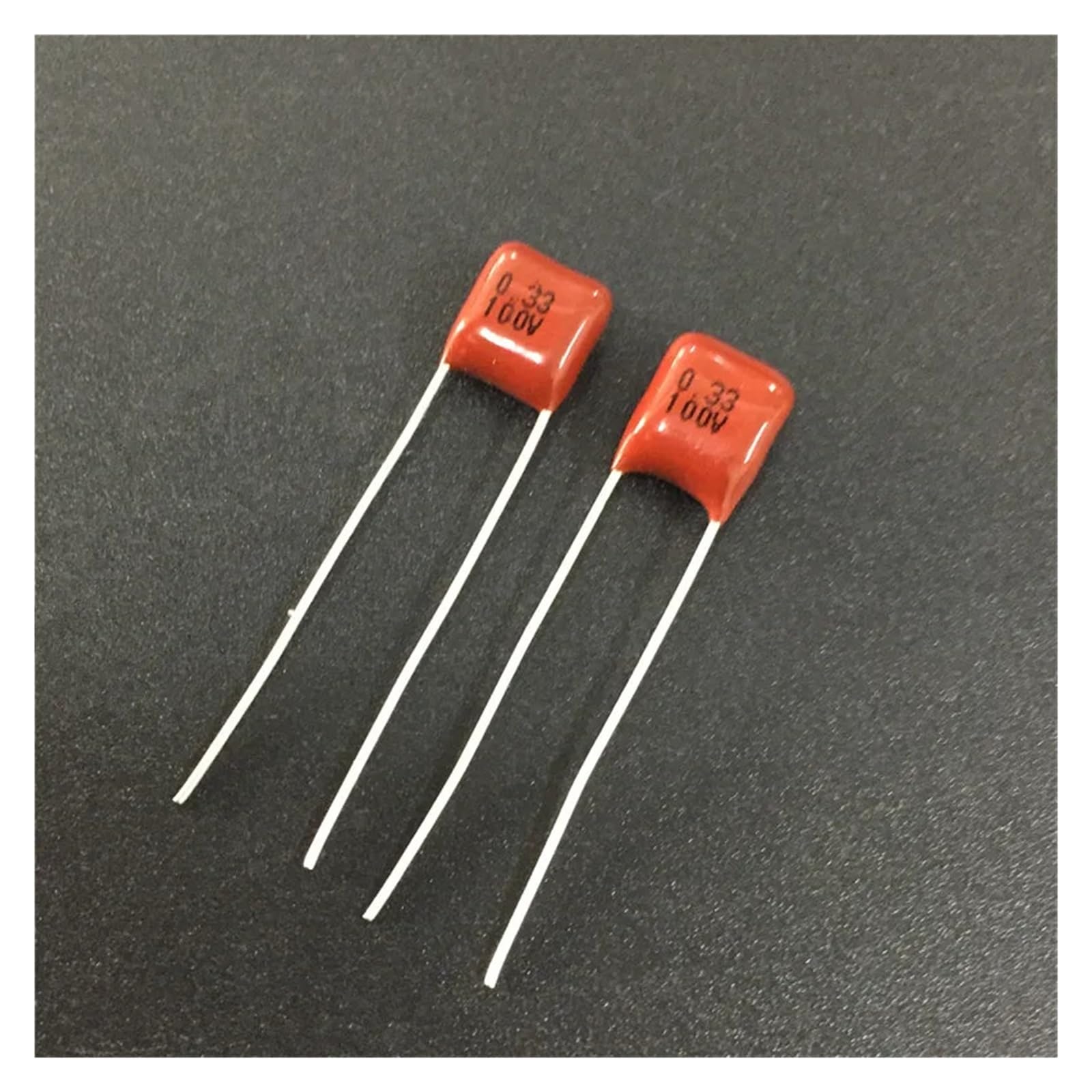 AARTERZZA 100pcs CBB Capacitor 334 100V 334J 0.33uF 330nF P5 Metallized Polypropylene Film Capacitor