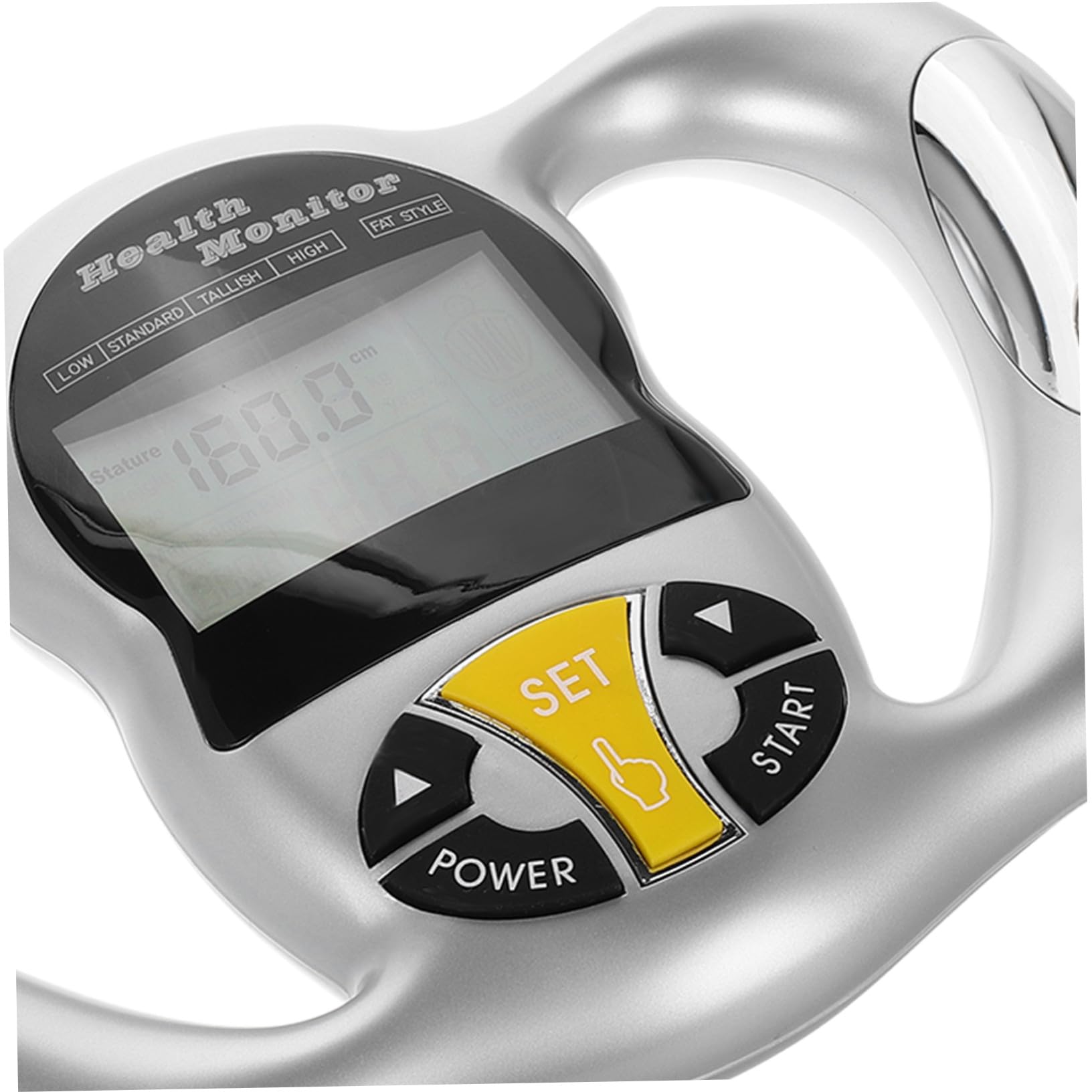 Dispositivo Medidor de Grasa Corporal Portátil 1 Unidad Análisis Bmi Pantalla Digital Precisión Alta para Control Salud Uso Doméstico Seguimiento Fitness
