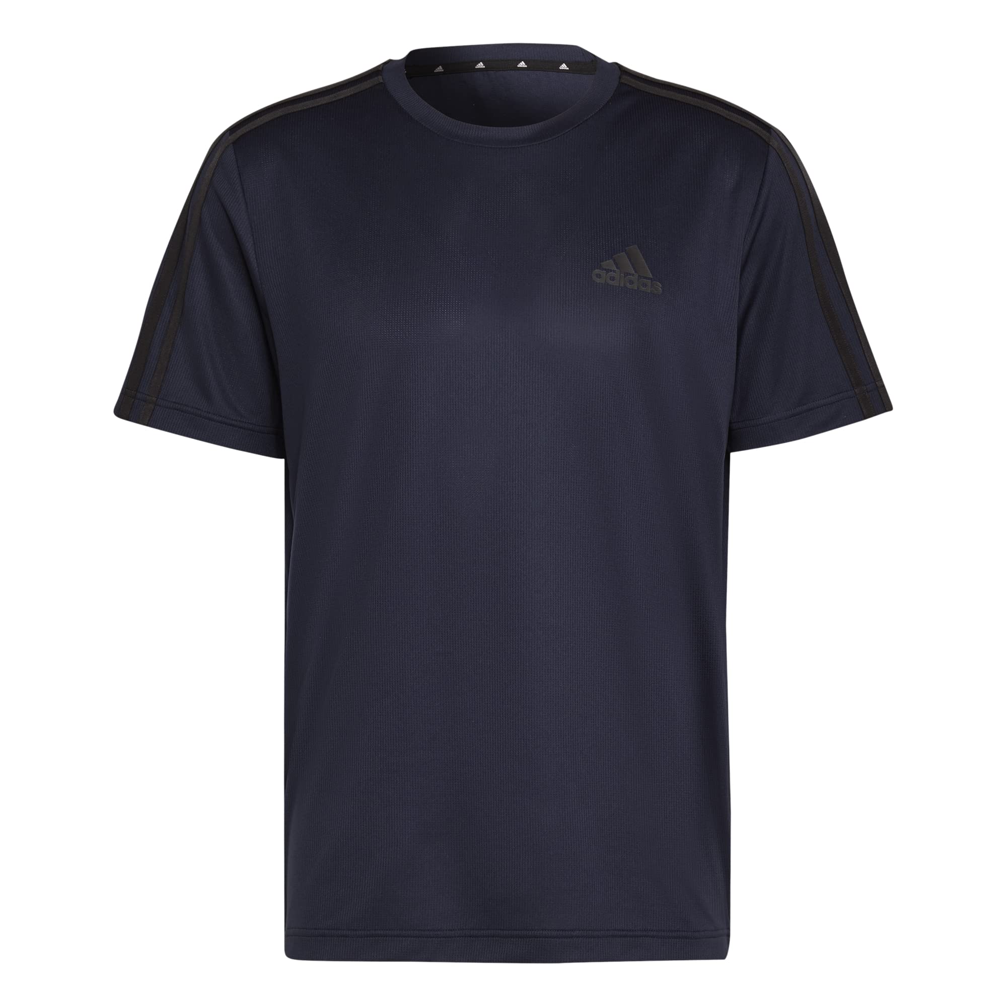 adidasMens D2M 3 STRIPES T-SHIRT T-SHIRTS
