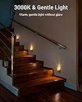 Vista 2 de DEWENWILS Plug in Night Light with Switch, Manual ON Off LED Nightlight for Kids, Nursery, Bedroom, Bathroom, Hallway, Stairways, Corridor, Garage