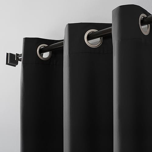 Miniatura 3 de Sun Zero Cyrus - Par de paneles de cortinas térmicas 100 % opacas con ojales, 40 x 96 pulgadas