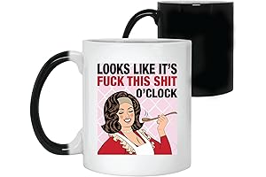Fuck the Dishes Funny Sarcasm Retro Digital Art Gift Millennials Digital Print Mug
