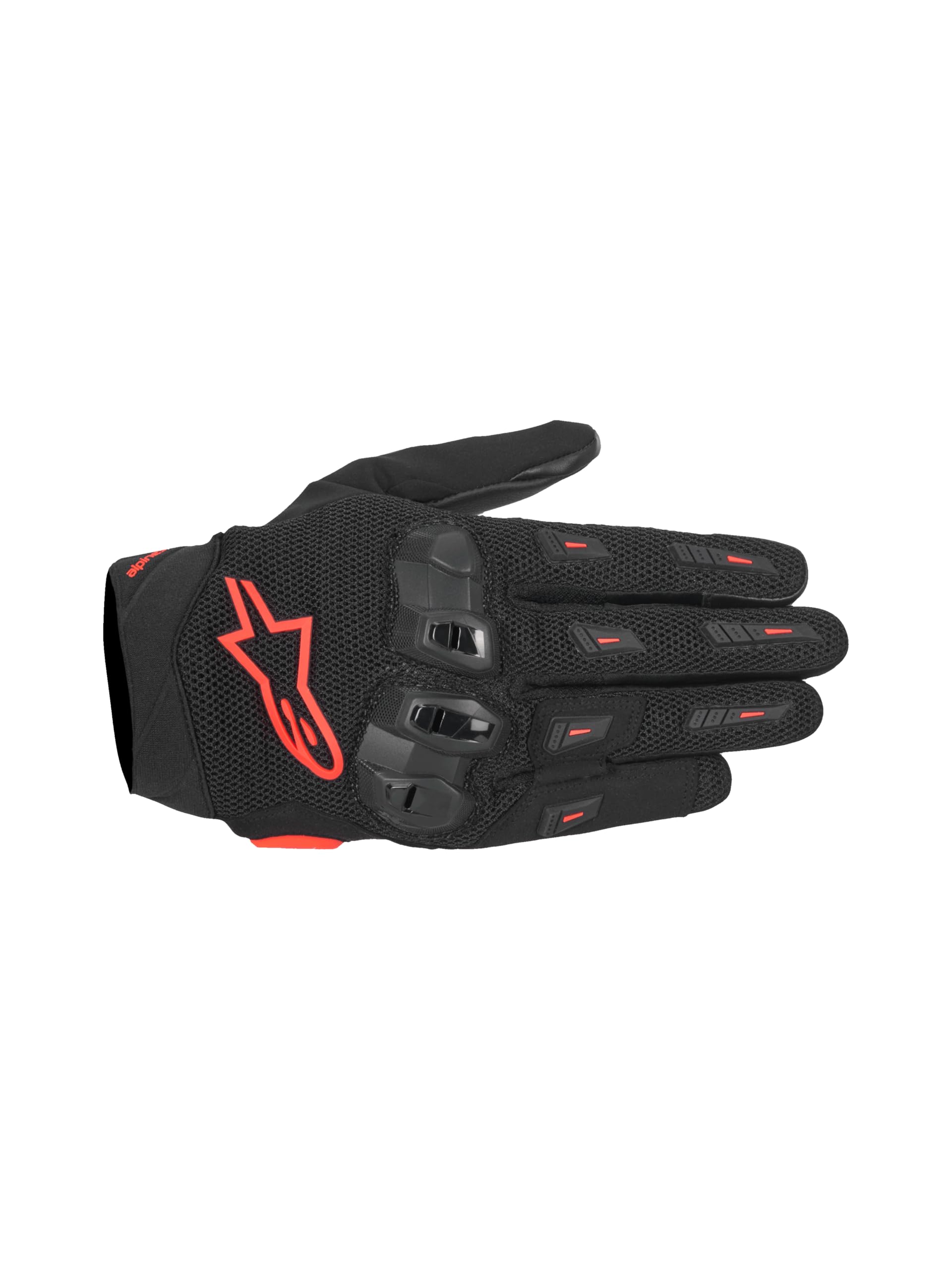 Alpinestars Sp X 5 Air Rękawice motocyklowe, czarny/neonowy czerwony, S