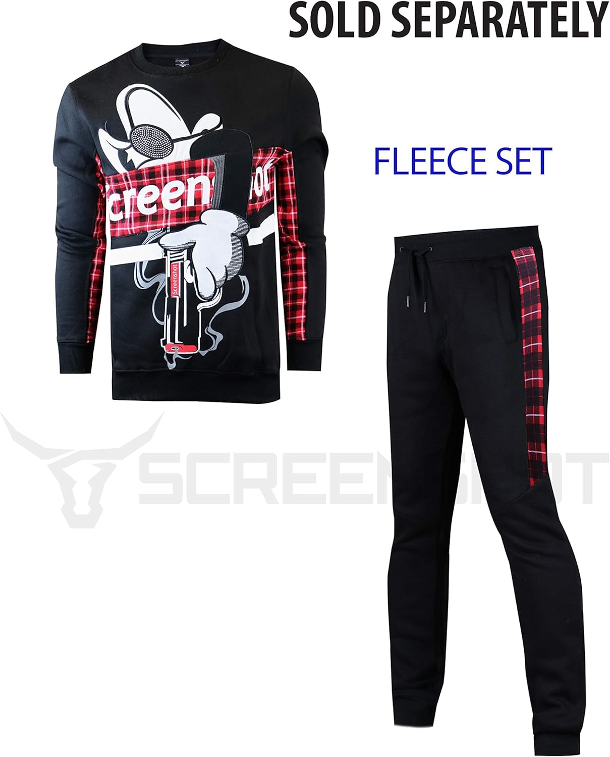 SCREENSHOT mens Crew Neck - Image 3