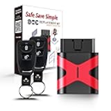 Simple Key Fob Keyless Entry Remote, Replacement for Hyundai Santa Fe 2007 2008 2009 2010 2011 2012 Remote PINHA-T038 (2)