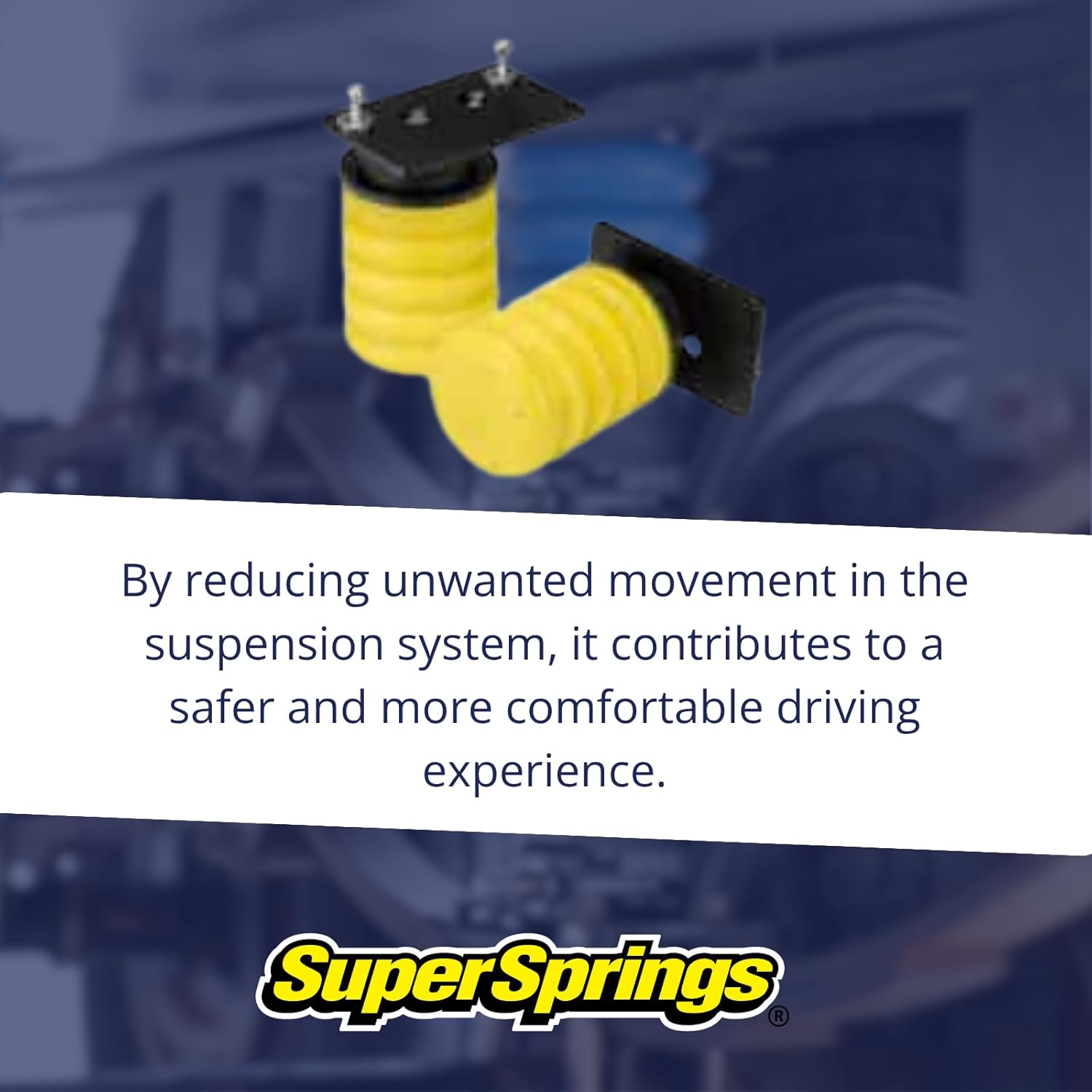 SuperSprings SSR-211-54 | SumoSprings Rear for Chevrolet Silverado 2500|3500, GMC Sierra 2500|3500, Yellow