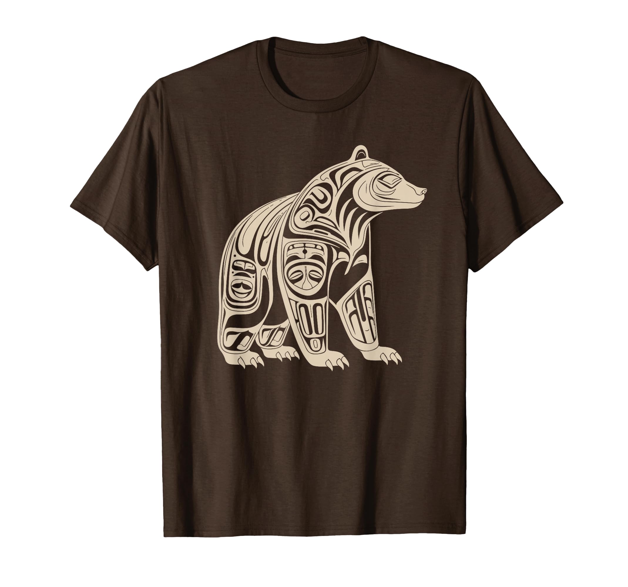 Bear Native Formline Art Salish Haida Tlingit Pacific Animal T-Shirt