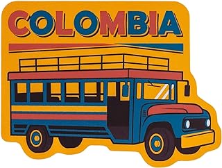 Colombia Weatherproof Vinyl Sticker