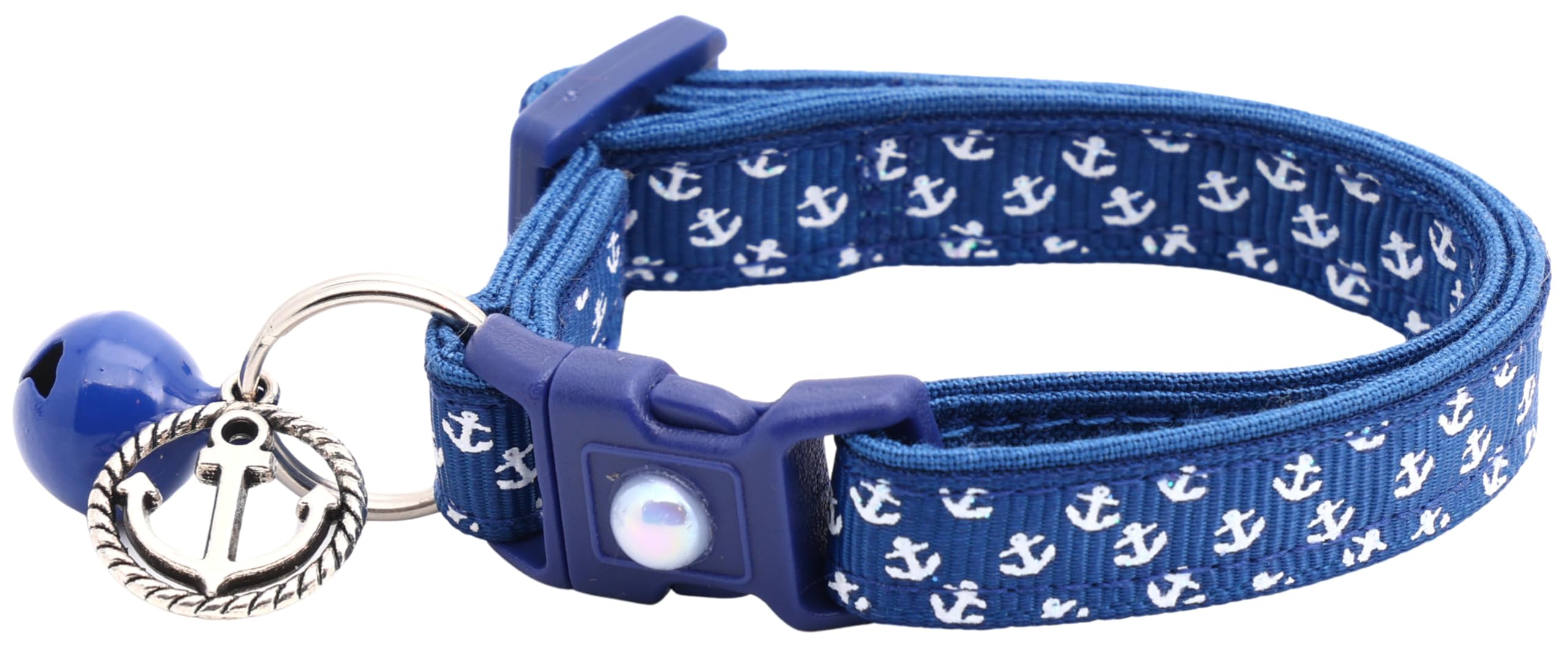 Collier chat tropical réglable avec clochette pour petit chaton