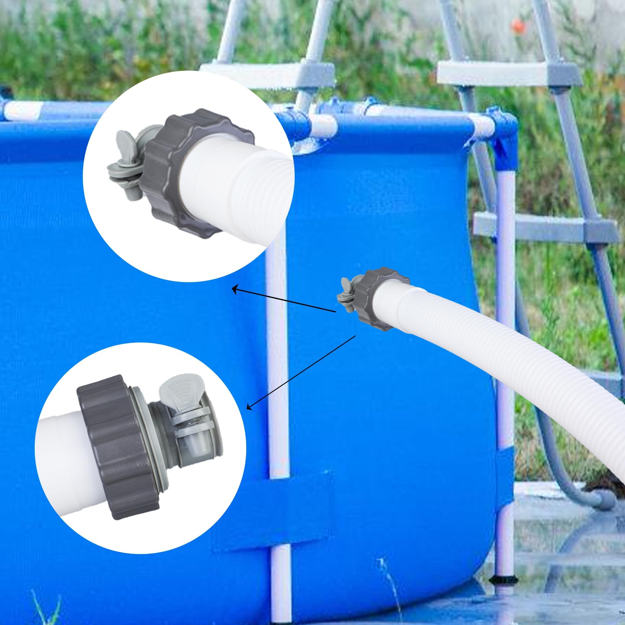 Für Intex Adapteranschluss An Entwässerungsvorric Produktbild-Vorschau 9