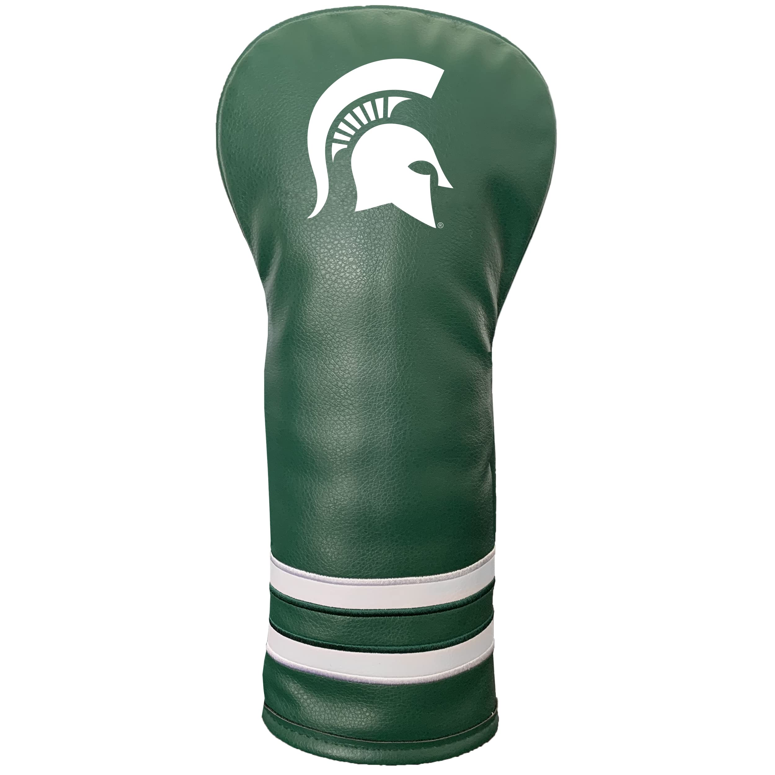 Team Golf NCAA Michigan ST Vintage Fairway Headcover (Color) - Printed Team Golf NCAA Vintage Fairway Headcover (Printed), Fits All Fairway, Hybrid and Utility Clubs