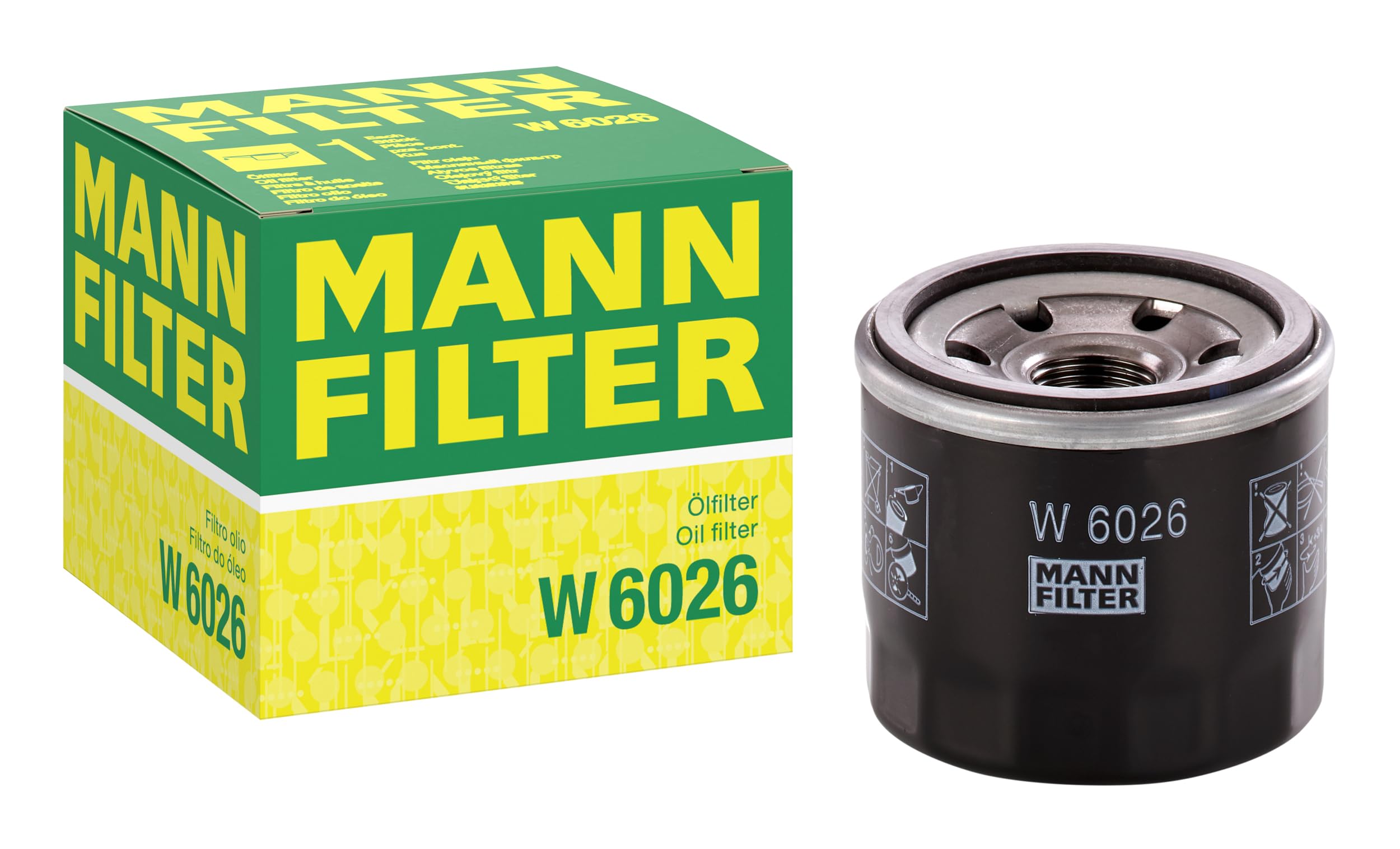 4x ✅Fits MANN W 6026 Suzuki OIL FILTER  ⭐UK Seller⭐