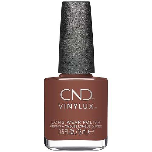 CND Vinylux Longwear Brown Nail Polish, Gel-like Shine & Chip Resistant Color