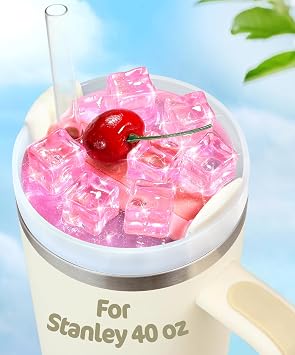 Lid Plate Topper for Stanley Cup 40 30 oz - Cute Decoration Accessories for Tumbler, Water Botter Bling Decor for Women Girls