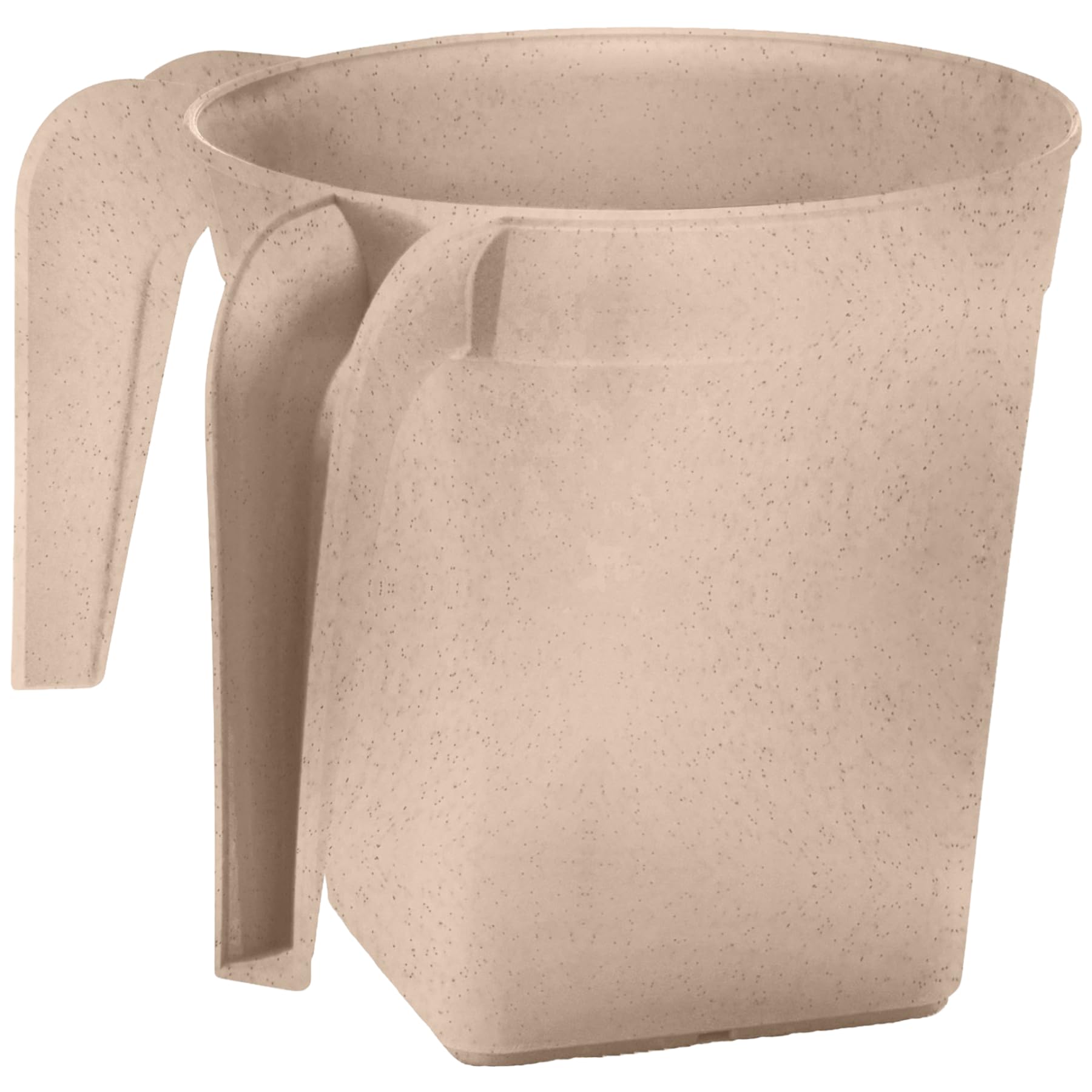 YBM Home Square Plastic Wash Cup, Long-Lasting, for Ritual Hand Washing, 1332Bwd