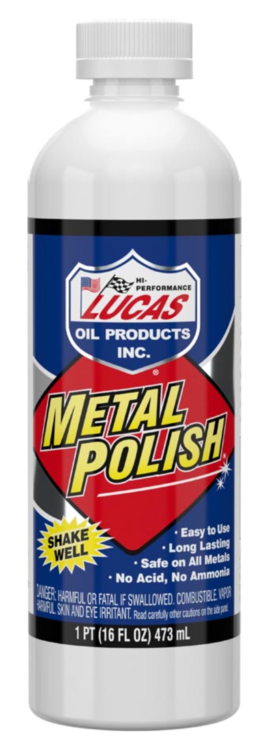 Lucas Oil 10155 Metal Polish - 16 oz.