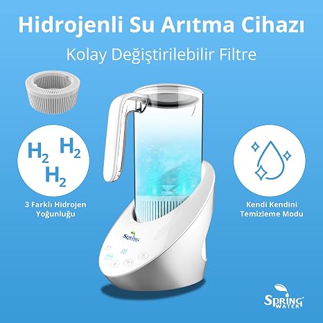 Spring Water AquaH2 Hydrogen Water Generating Device, Hydrogen Water Bottle, Hydrogen Water Ionizer Machine