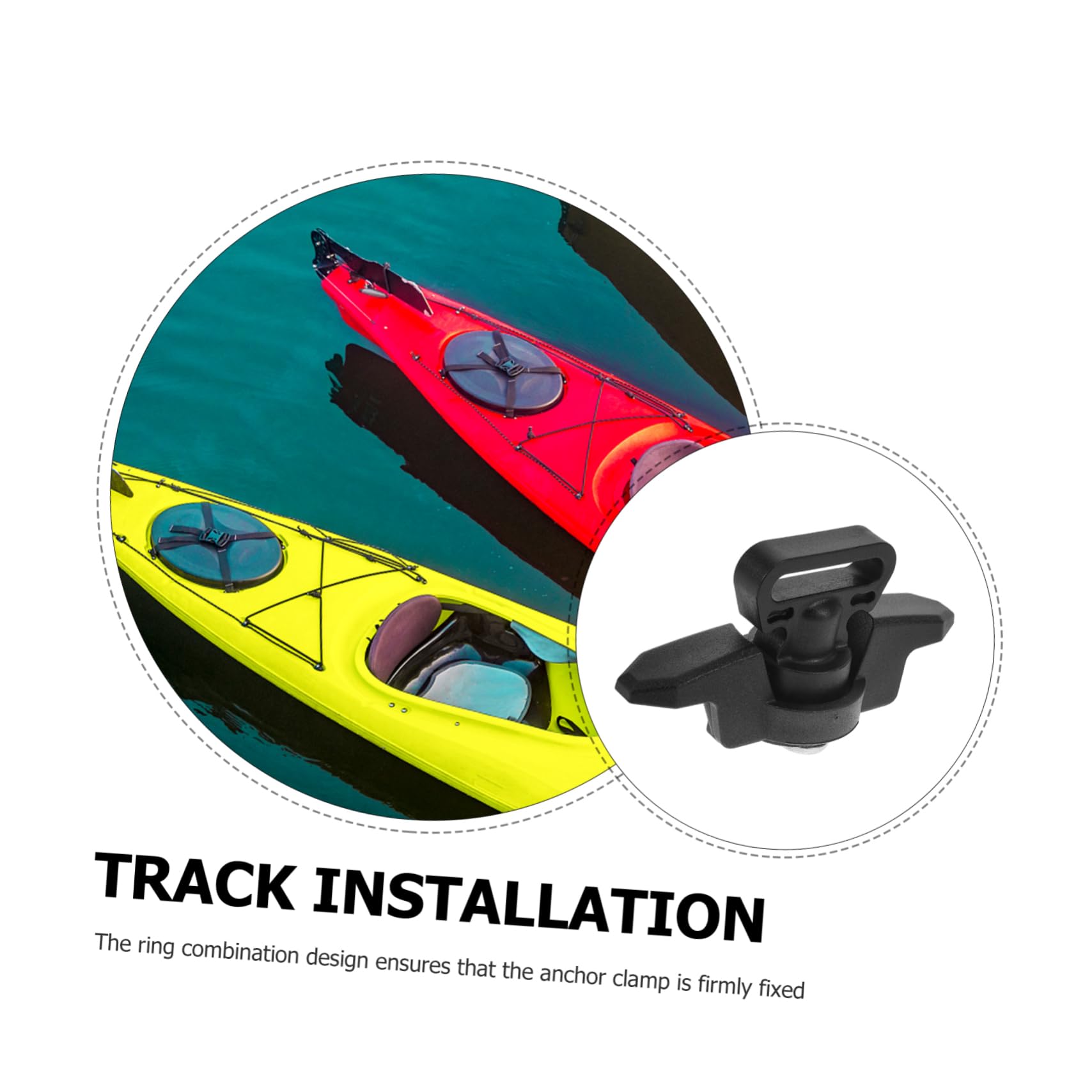 GOOHOCHY Boat Cleat for Flag Poles Boats Durable Dock Cleat for Awnings Tarps Sturdy Accessory for Mooring Fastening