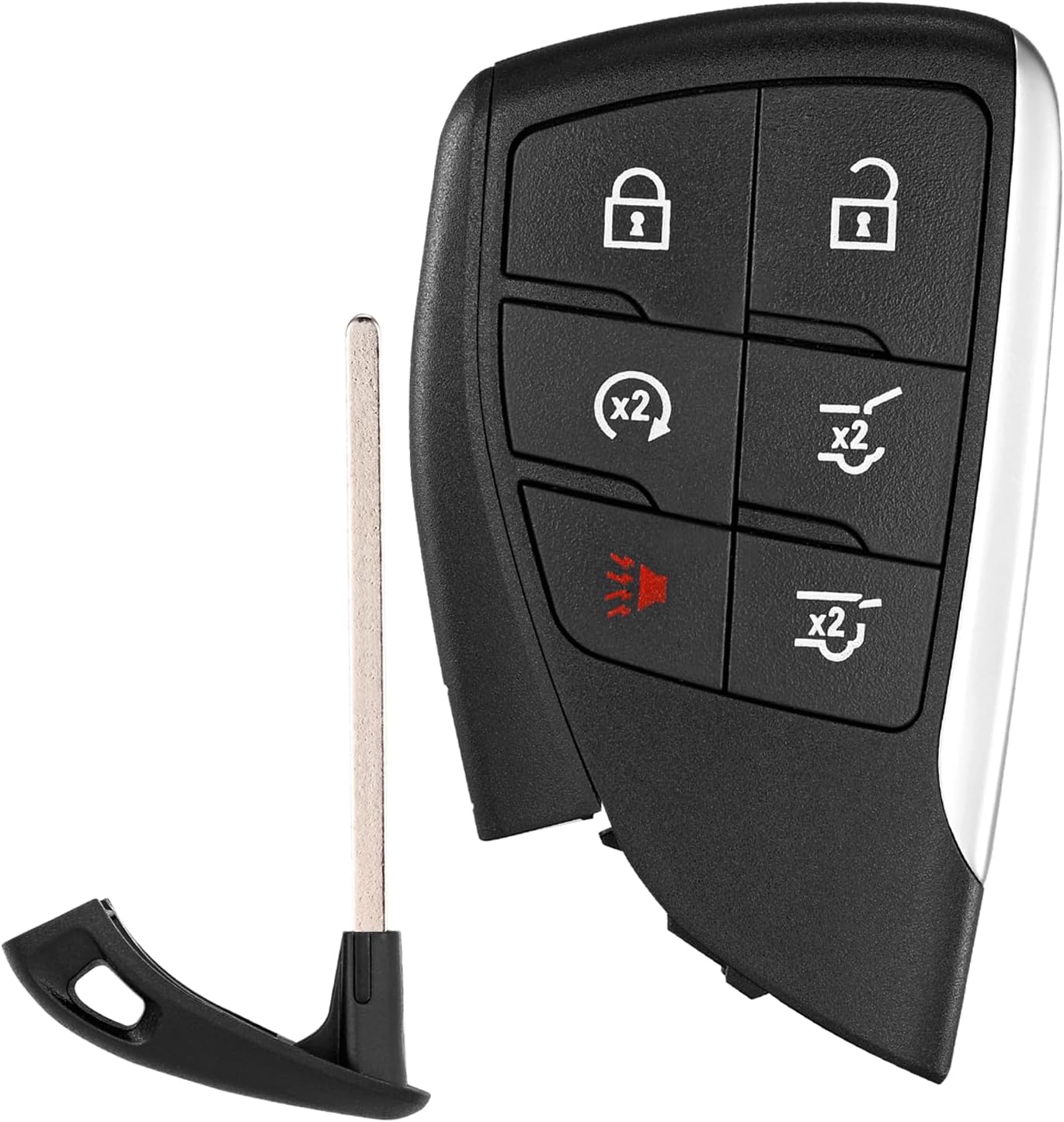 Smart Key Fob Replacement Remote Fits for GMC Yukon/Yukon XY Chevy Tahoe Suburban 2021 2022 2023 2024 Proximity Keyless Entry Remote Control 433Mhz YG0G21TB2 13548434 13541567 ID49