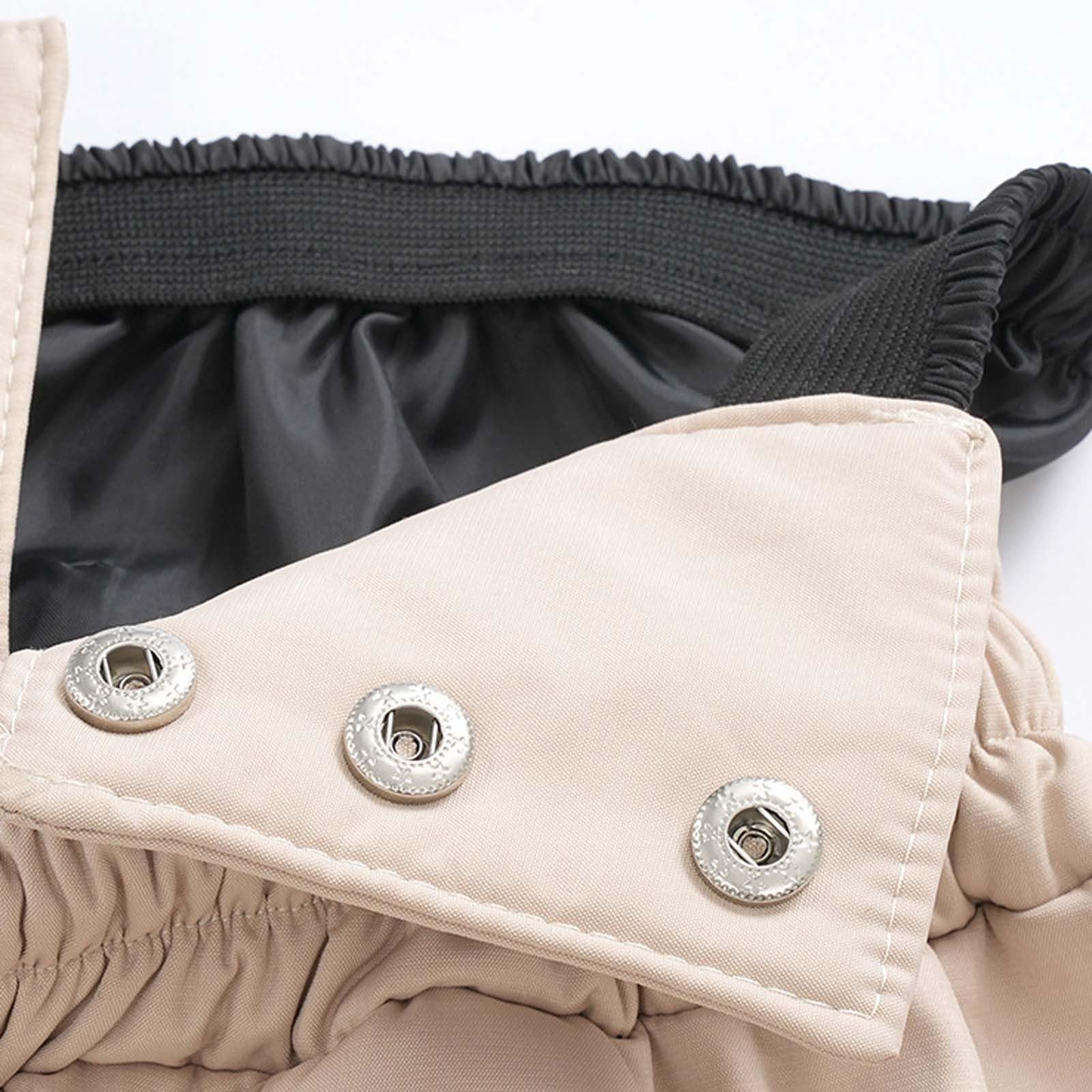 Generisch Pantaloni da sci per uomo e donna, impermeabili, antivento, per snowboard, invernali, imbottiti, in softshell, invernali, termici, da trekking, da neve