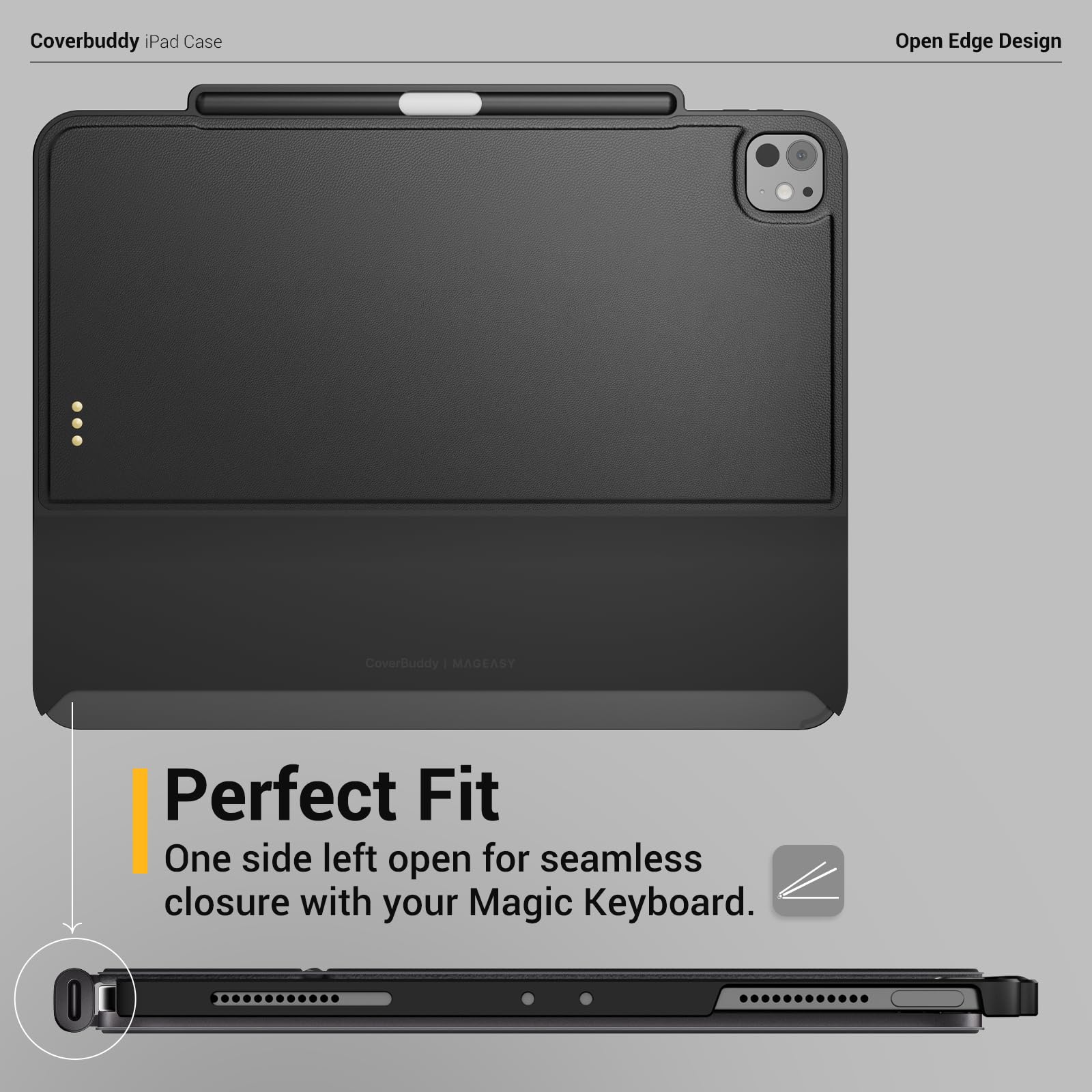 Amazon.com: MAGEASY CoverBuddy Magic Keyboard Compatible Case for