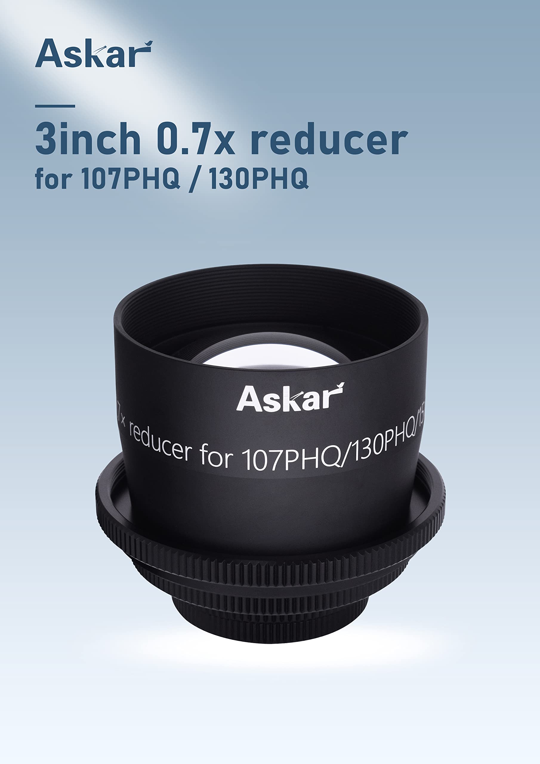 Amazon | Askar 107PHQ/130PHQ ユニバーサルレデューサー 3インチ 0.7X 
