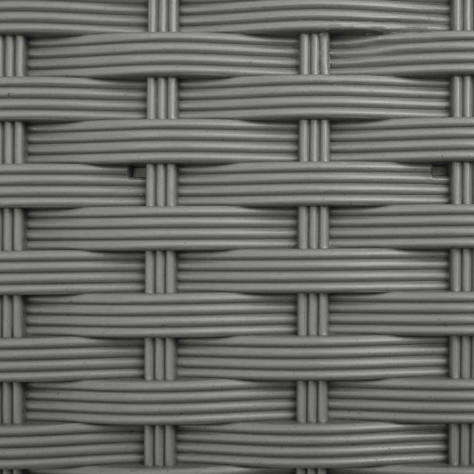 Aiuola rialzata con traliccio e tetto, grigio chiaro, 202 x 40 x 136 cm, in polipropilene | Fioriera flessibile per balcone e terrazza con aiuto per arrampicata integrato e pratico sistema di drenaggio.