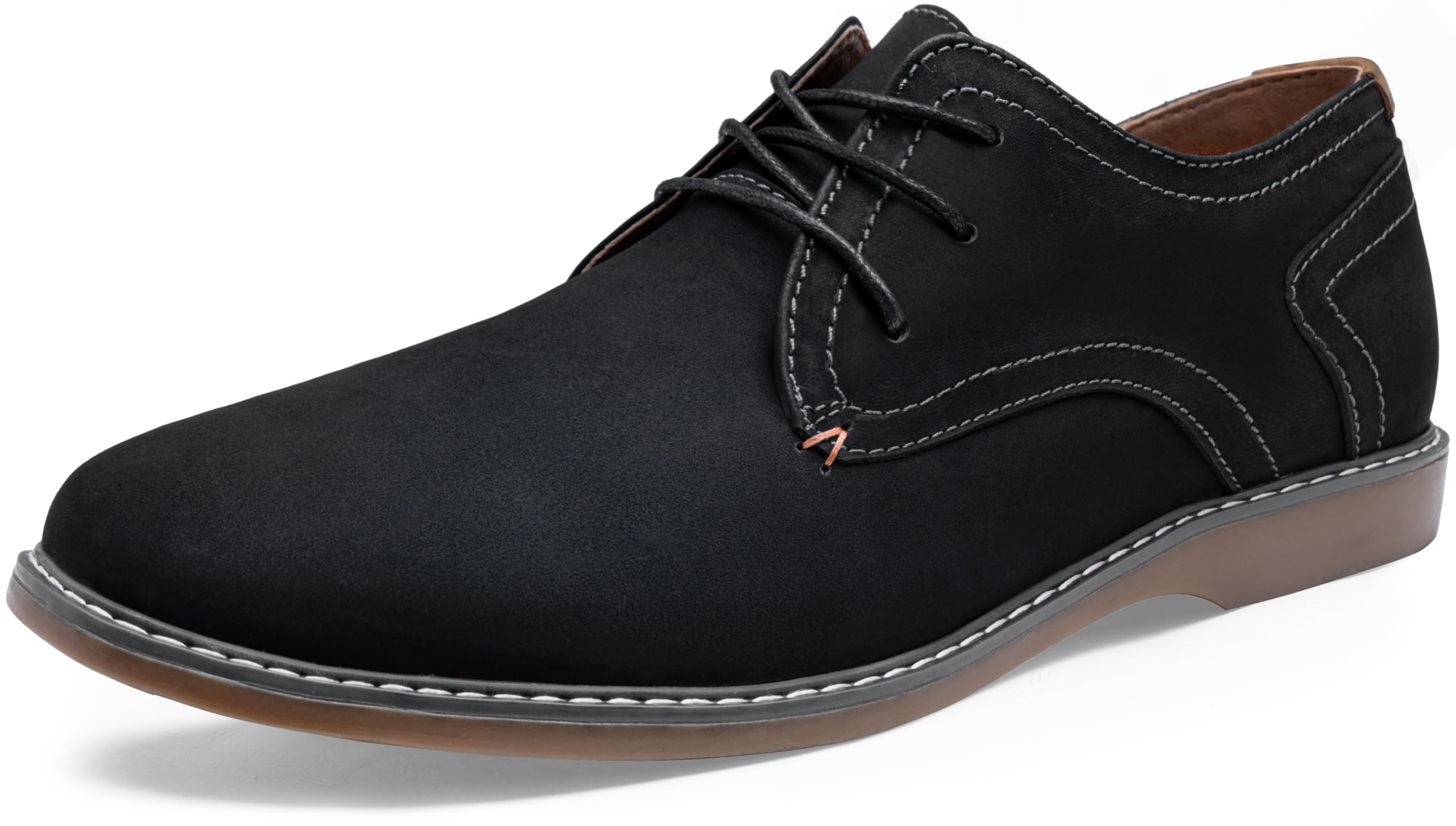 Jousen Men's Casual Dress Shoes Retro Oxfords Business Comfort Formal Shoes