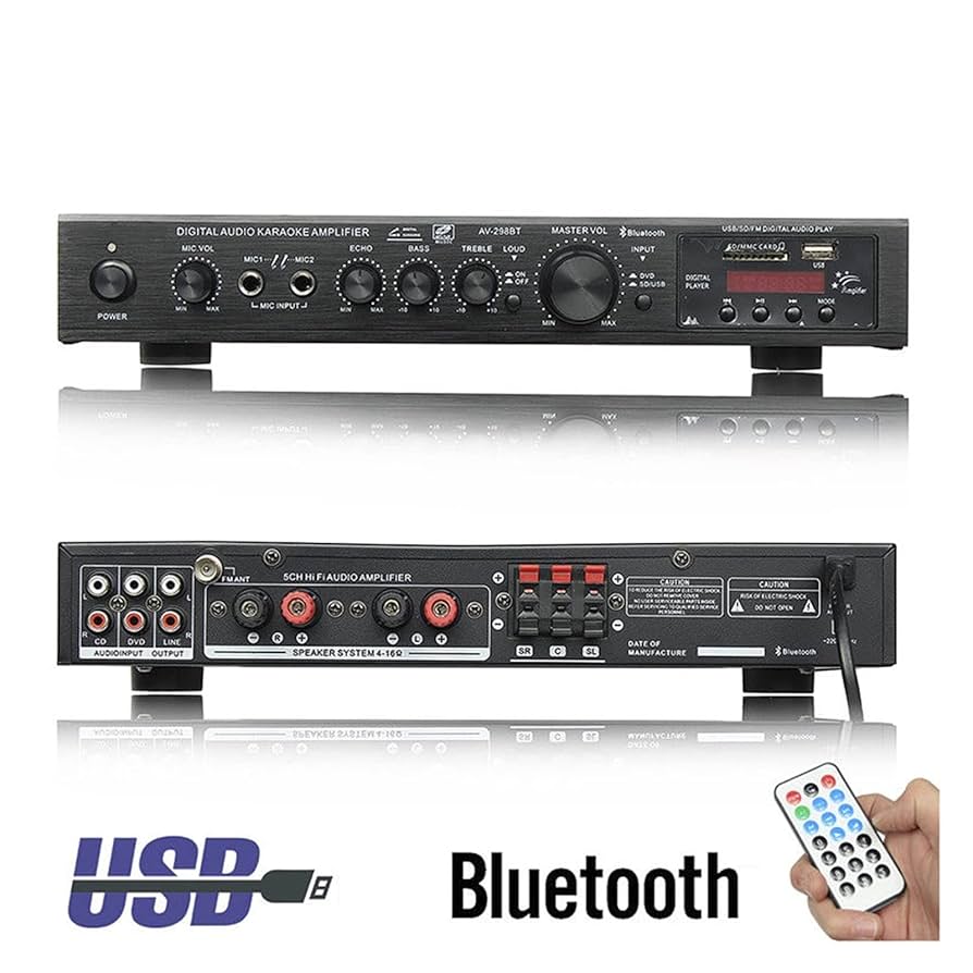 Amazon.co.jp: オーディオアンプ カーアンプ アンプ 車載用 小型アンプ