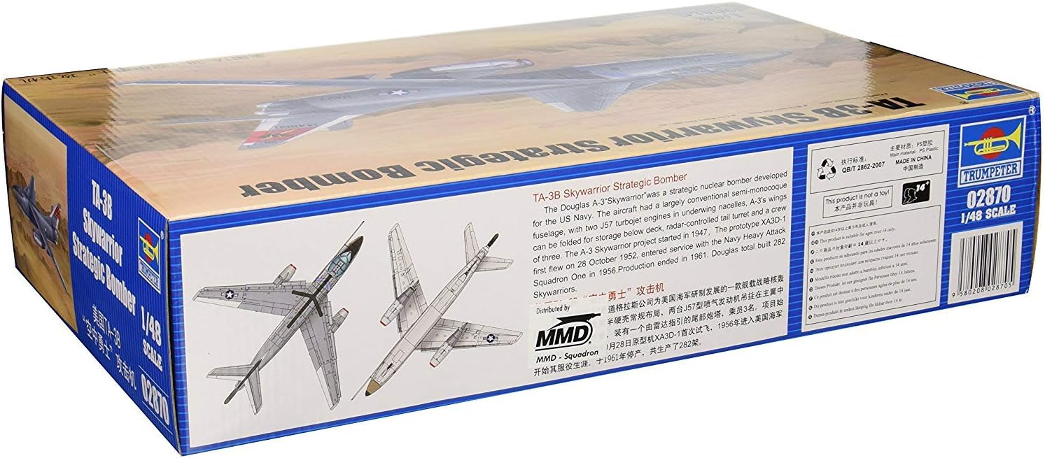Trumpeter TA 3B Skywarrior Strategic Bomber Model Kit