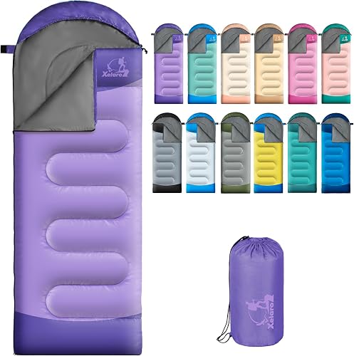 Generic Sleeping Bags for Adults Kids 3 Season Cold and Warm Weather Waterproof Camping