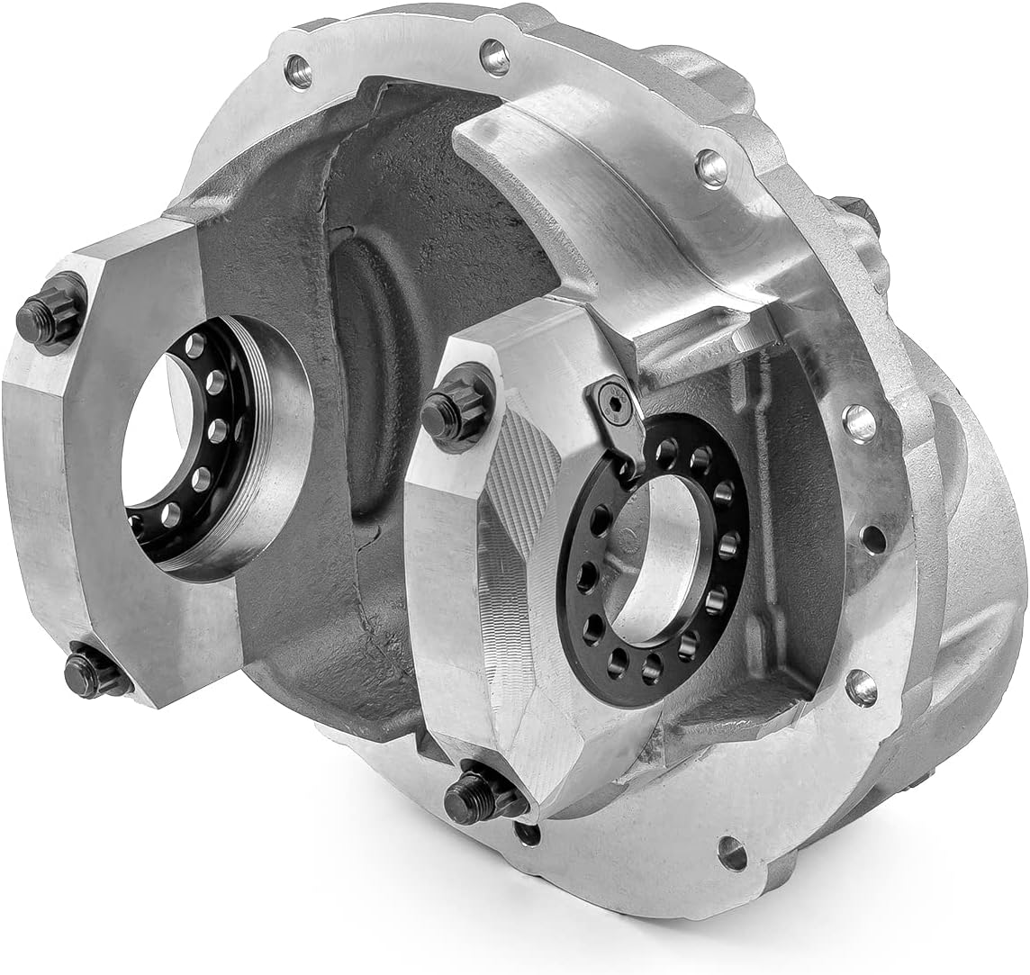Interior view of the Speedmaster 1-214-001 differential case showing bearing cap mounts