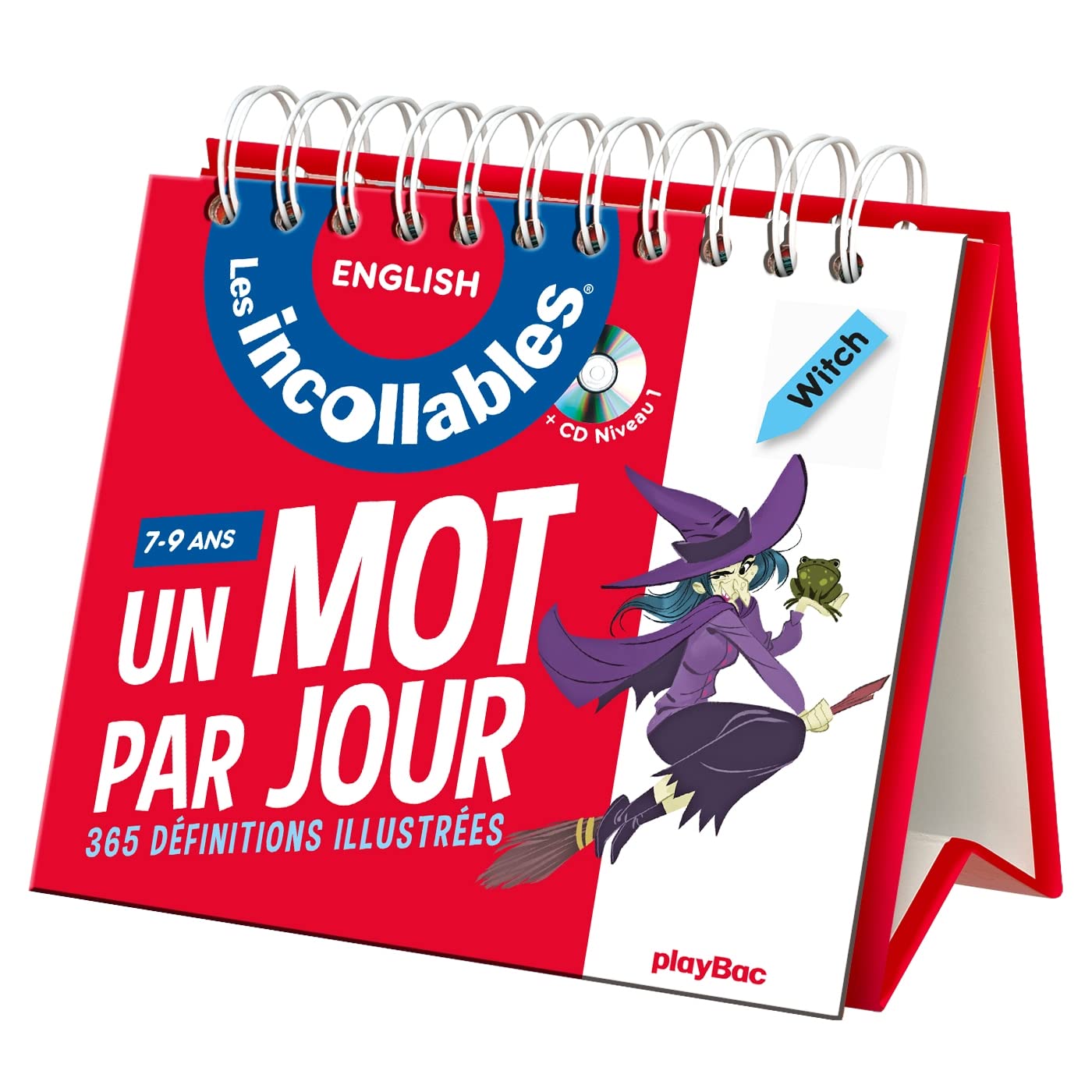 Les incollables - Un mot par jour - Anglais 7/9 ans: 365 définitions illustrées