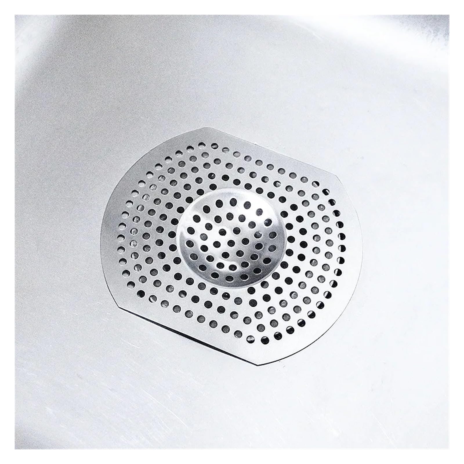 Aluminiowy filtr odpływowy do zlewu łapacz włosów korek filtr na odpady do kuchni i łazienki łatwy do czyszczenia idealny do wanien i skutecznej ochrony włosów przed grzechem