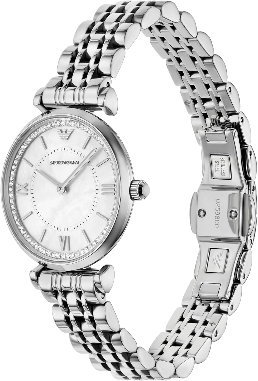 Emporio Armani Women's Two-Hand Stainless Steel Watch (Model: AR11701) - Image 4