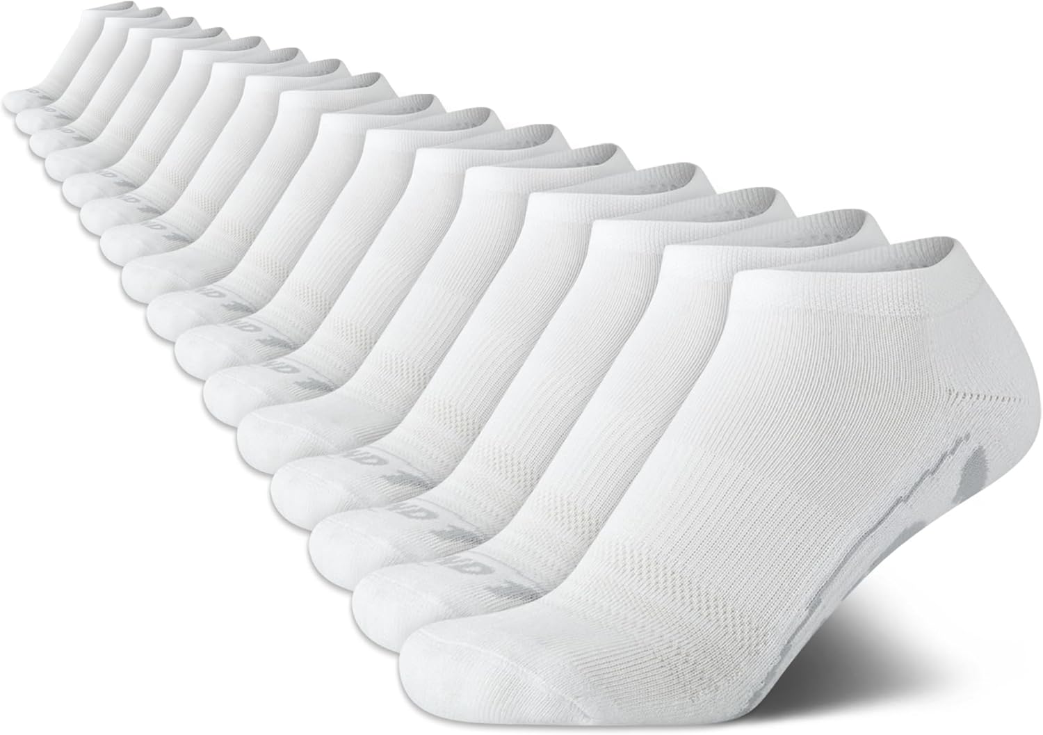AND1 Boys Low Cut Socks - 16 Pack Cushioned Moisture Wicking Athletic No Show Socks for Boys for Sports and Running