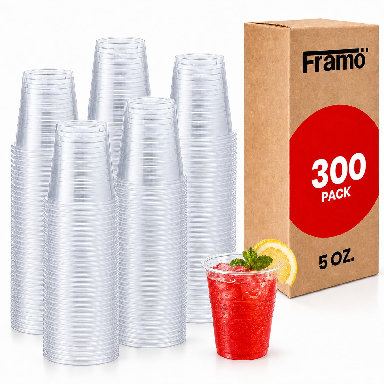 5 oz Clear Party Cups - view 1