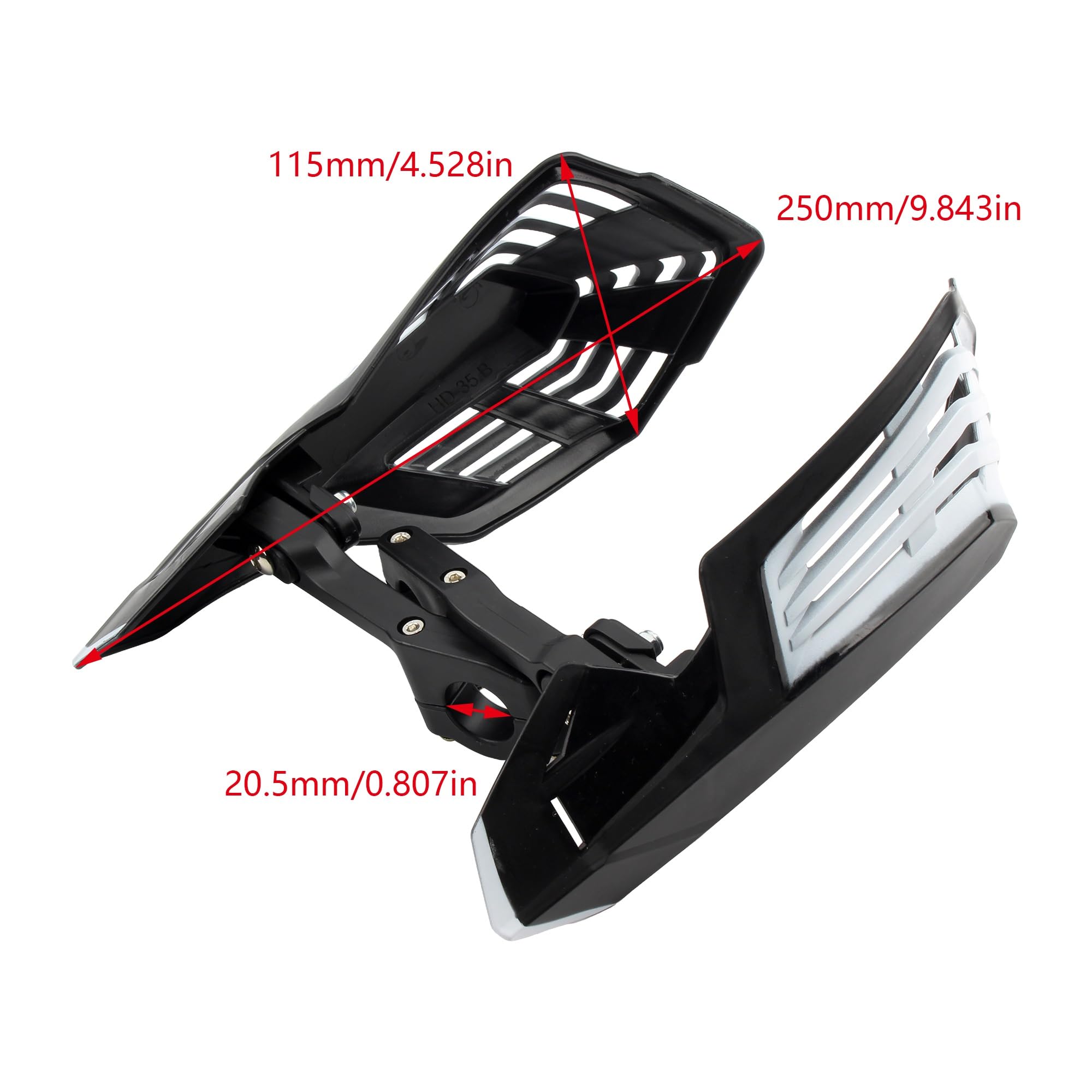pour Kawasaki Pièces Universelles De Vélo Saleté Moto Protège-Mains Enduro Protection des Mains Motocross