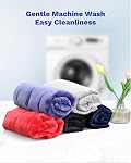 LaSyL Weighted Lap Pad 7lb for Calming & Relaxing, Flannel Fleece Small Weighted Lap Blanket for Adult, Machine Washable Navy Blue 29x24 Inches