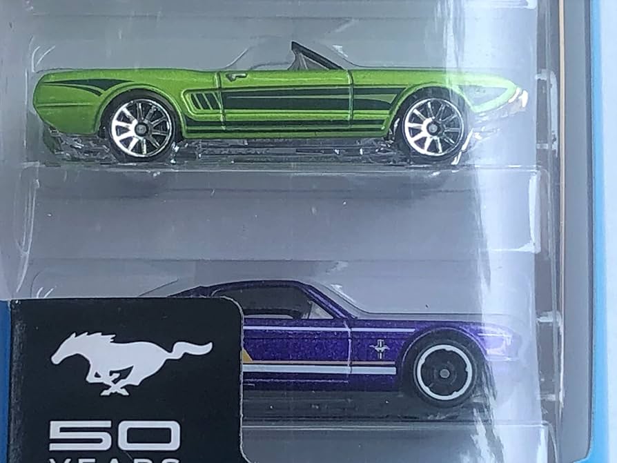 Amazon.com: Hot Wheels 5 Car Gift Pack - Mustang 45th : Toys
