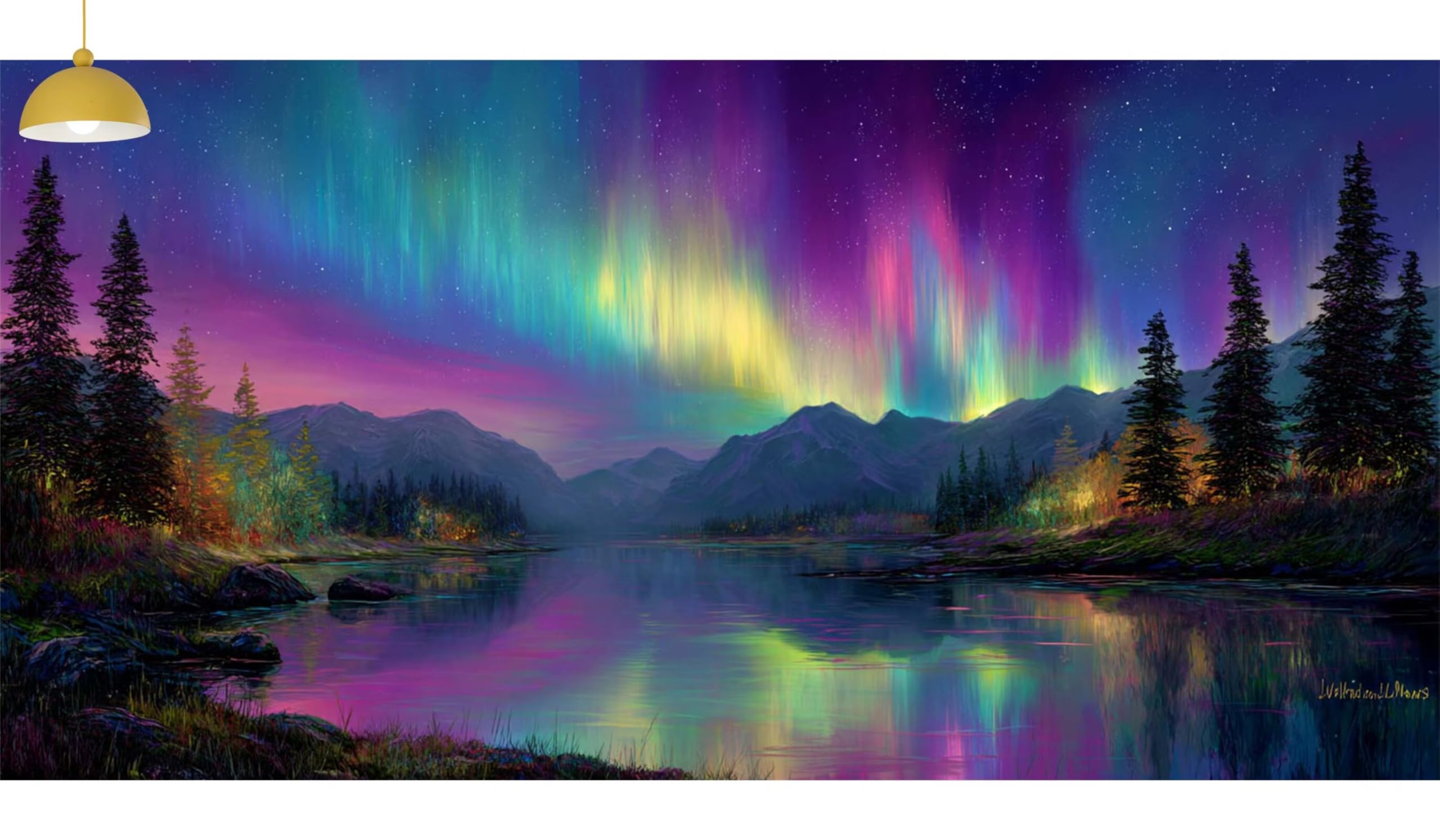 Aurora Diamond Art Forest Diamond Painting Arts and Crafts dla dorosłych, zestaw do malowania diamentami 5D, dorosłych, Crysta, haft krzyżykowy, rękodzieło, obrazy, zestaw do haftowania dla