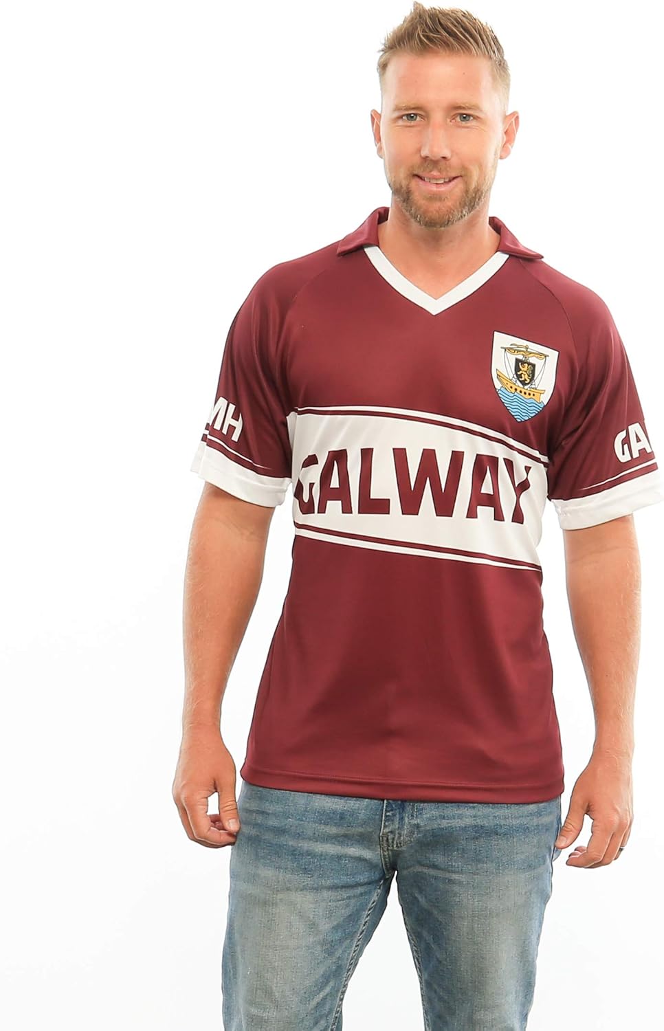 Dolmen Galway Replica Gaelic Rugby Jersey