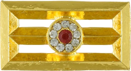 Deity God Jewellery Gold Plain Vibudhi Square (7903-7903G)
