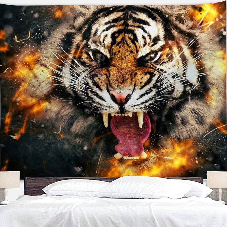 ONE PIECE タペストリー 壁掛け虎のデザイン ONE PIECE タペストリー 壁掛け虎のデザイン ONE PIECE