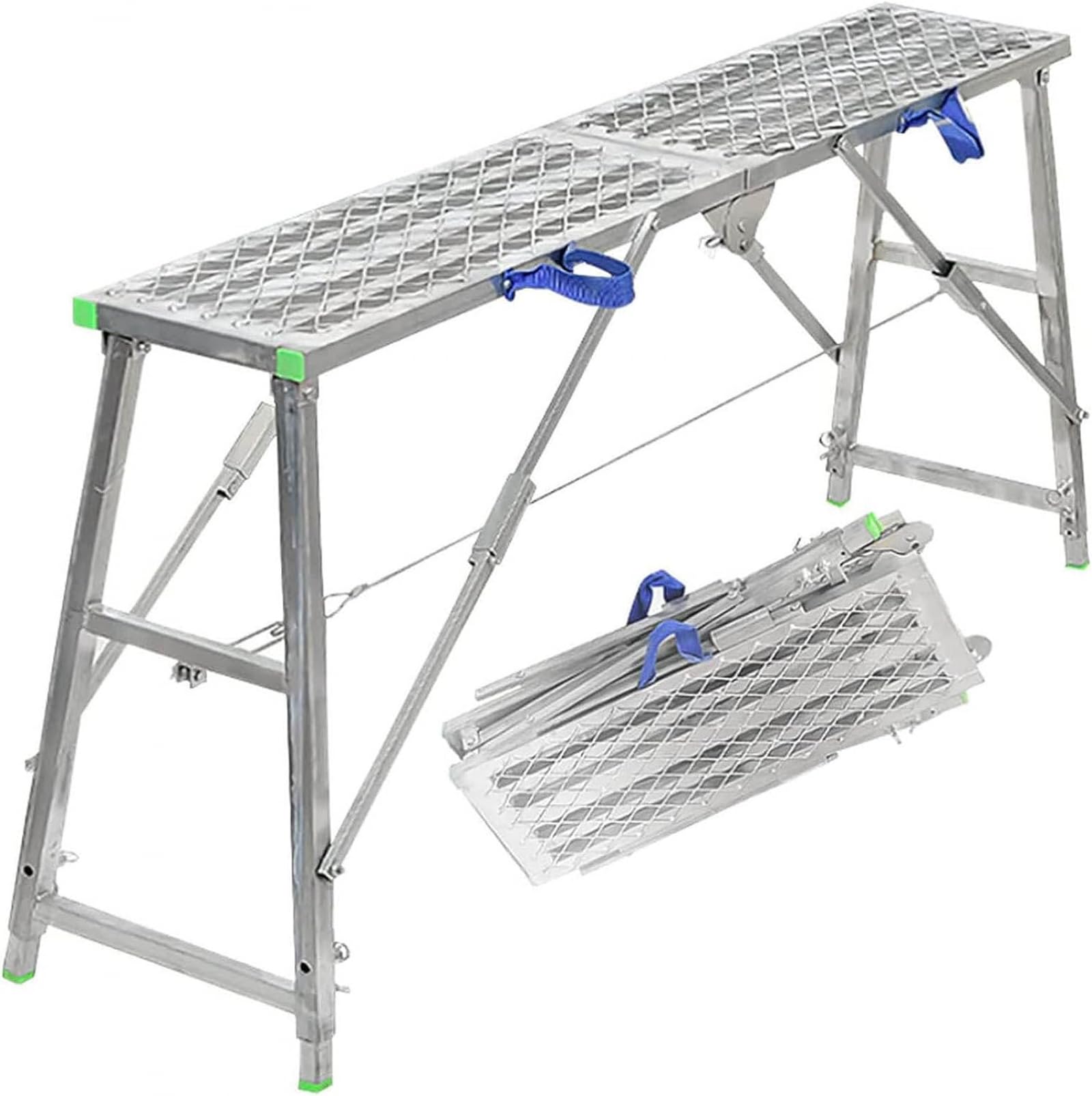 Échafaudage pliant réglable pour éviter la chute en hauteur