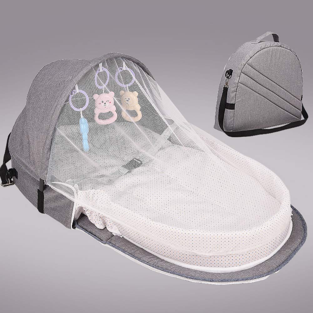 Portable Baby Bed Foldable Newborn Baby Travel Cot