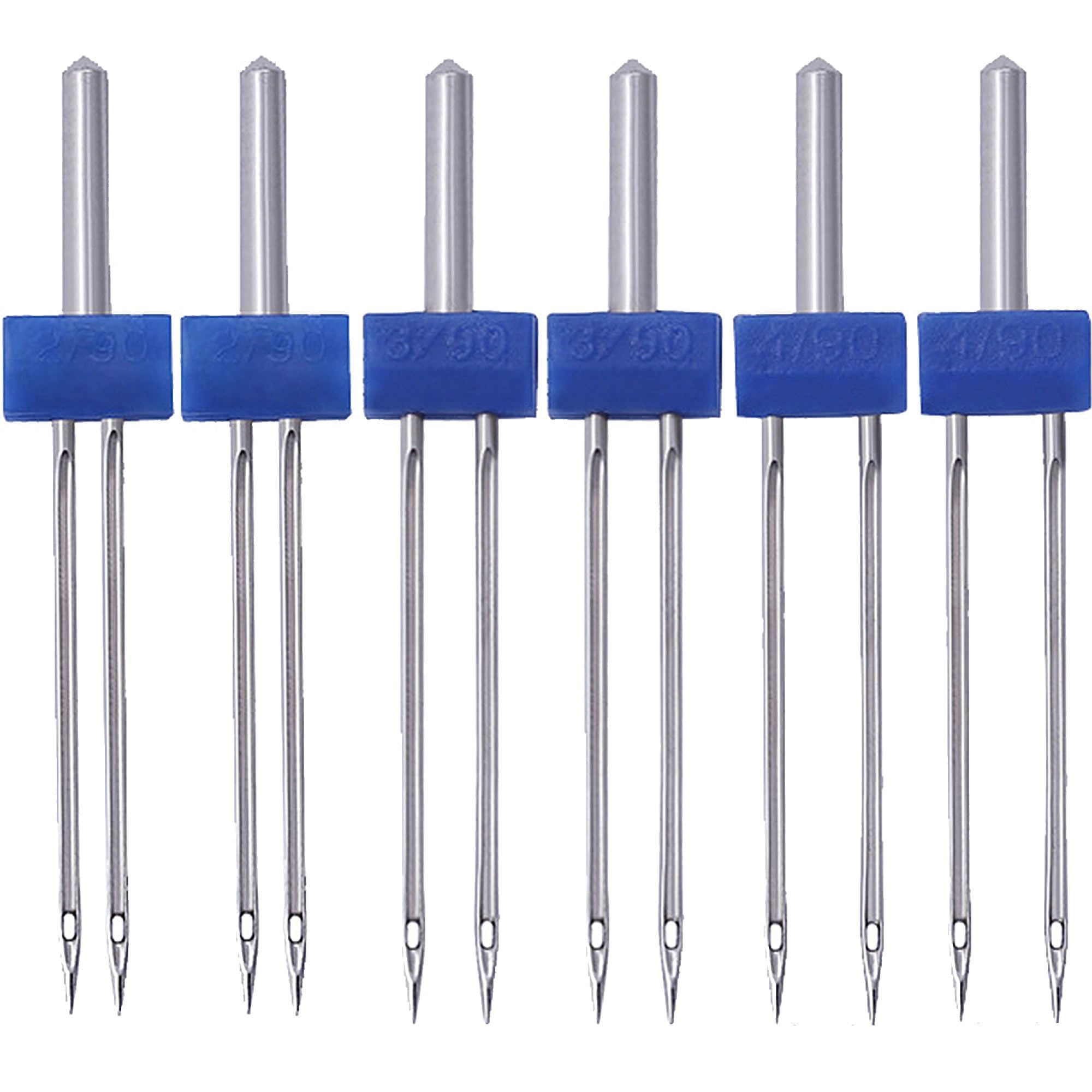Aghi Gemelli per Macchine da cucire Organ Stretch 75/4 per